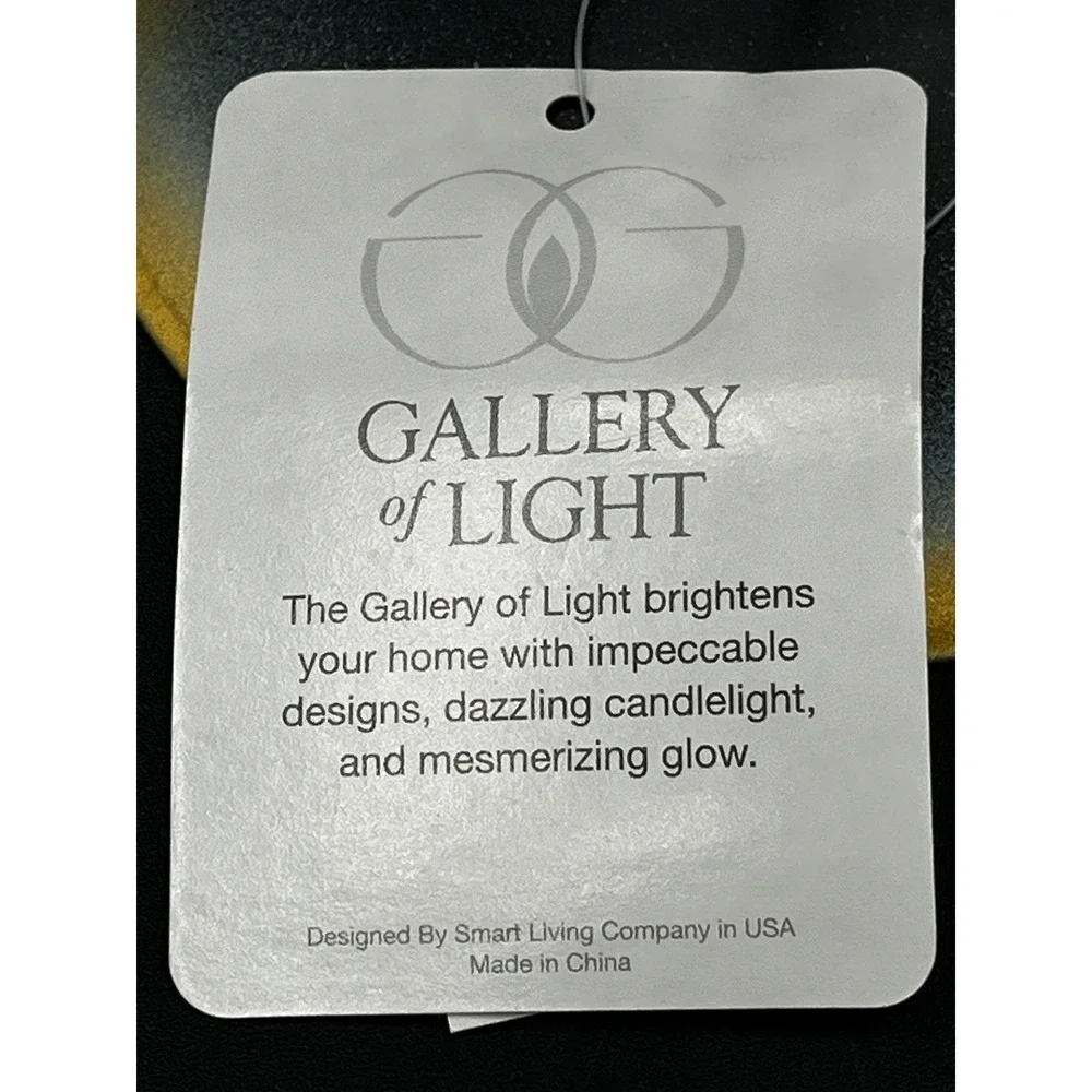 Gallery of Light Peacock Plume Metal Teal Glass Votive Candle Holder 10015949